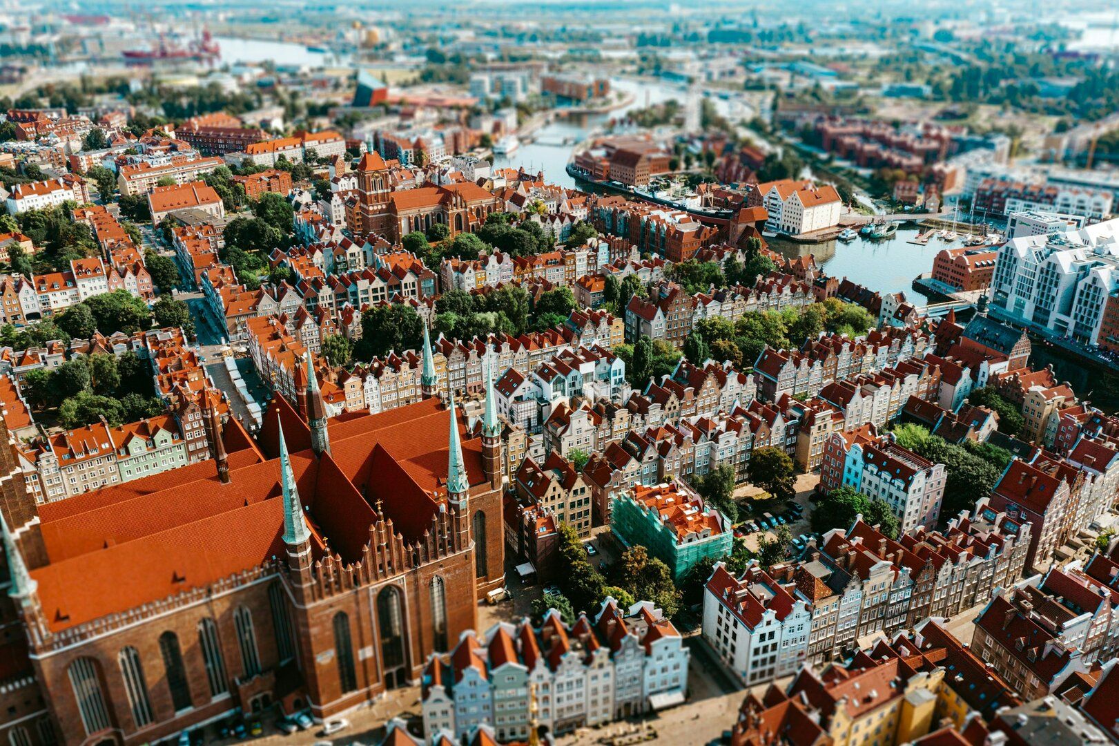 Gdanskas panorama