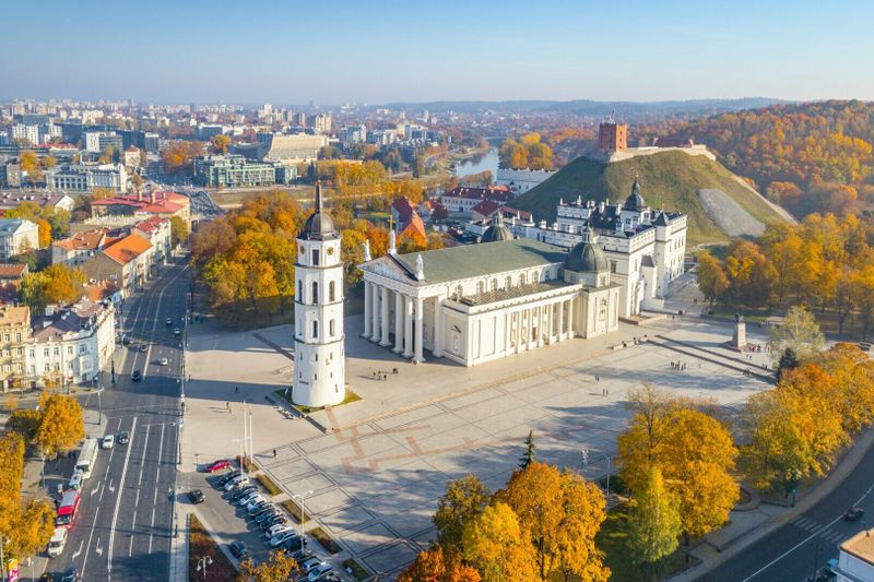 Lukiškės prison + authentic chicken kiev - tour of the old town of Vilnius