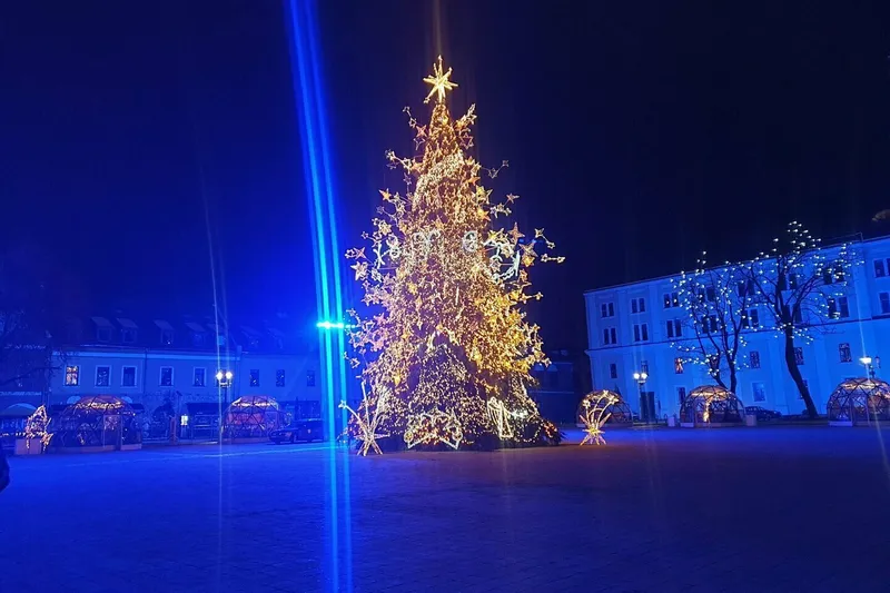 Naktinis Kalėdinių eglučių turas
