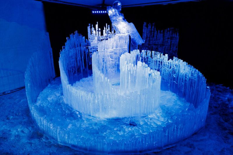 Kankorėžių džemai - Šaltalankių degustacija – Jelgavos ledo skulptūrų festivalis