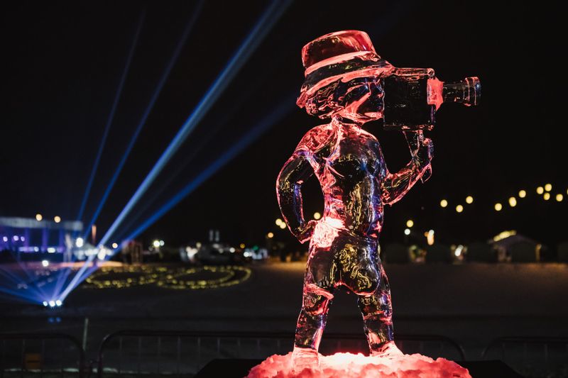Jelgavos ledo skulptūrų festivalis – Sūrių degustacija